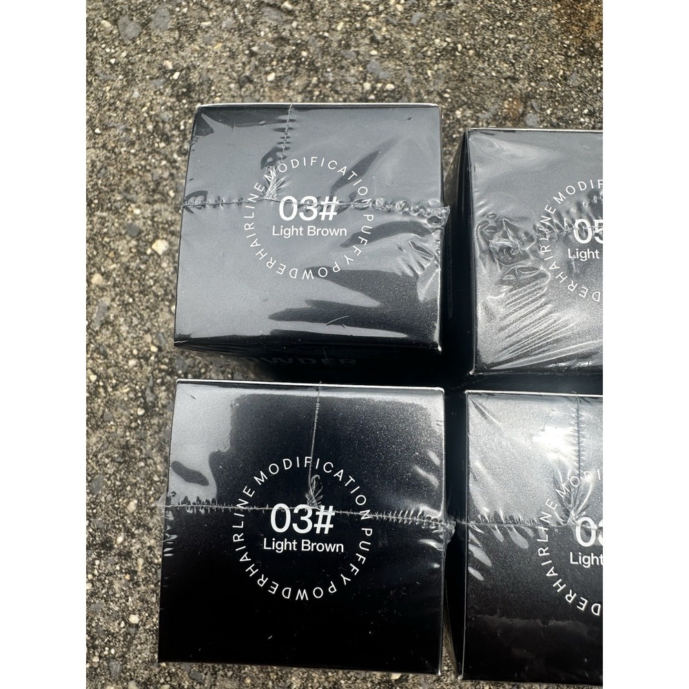 Lot Of 6 Powder Hairline Shadow Hairline Modification Puffy Powder Multi Colors - Picture 8 of 9